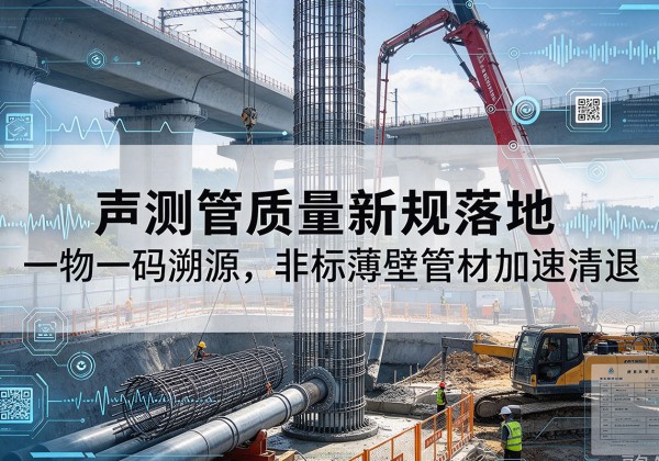 鄯善声测管质量新规落地，一物一码溯源，非标薄壁管材加速清退